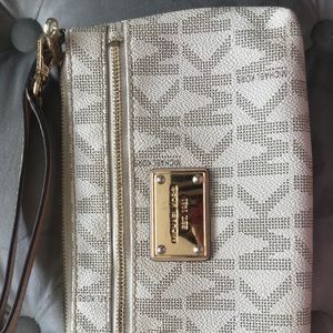 Authentic mk wallet wristlet